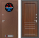 Входная металлическая Дверь Лабиринт (LABIRINT) Термо Магнит 03 Орех бренди в Краснознаменске