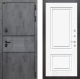 Входная металлическая Дверь Лабиринт (LABIRINT) Инфинити 26 Белый (RAL-9003) в Краснознаменске