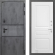Входная металлическая Дверь Лабиринт (LABIRINT) Инфинити 03 Белый софт в Краснознаменске