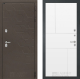 Входная металлическая Дверь Лабиринт (LABIRINT) Смоки 21 Белый софт в Краснознаменске