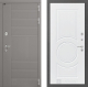 Входная металлическая Дверь Лабиринт (LABIRINT) Формо 23 Белый софт в Краснознаменске