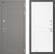 Входная металлическая Дверь Лабиринт (LABIRINT) Формо 11 Белый софт в Краснознаменске
