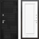 Входная металлическая Дверь Лабиринт (LABIRINT) Pazl 27 Белый (RAL-9003) в Краснознаменске