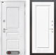Входная металлическая Дверь Лабиринт (LABIRINT) Versal 27 Белый (RAL-9003) в Краснознаменске