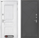 Входная металлическая Дверь Лабиринт (LABIRINT) Versal 24 Графит софт в Краснознаменске