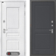 Входная металлическая Дверь Лабиринт (LABIRINT) Versal 11 Графит софт в Краснознаменске