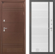 Входная металлическая Дверь Лабиринт (LABIRINT) Термо Лайт 22 Белый софт в Краснознаменске