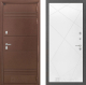 Входная металлическая Дверь Лабиринт (LABIRINT) Термо Лайт 24 Белый софт в Краснознаменске