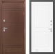 Входная металлическая Дверь Лабиринт (LABIRINT) Термо Лайт 11 Белый софт в Краснознаменске