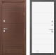 Входная металлическая Дверь Лабиринт (LABIRINT) Термо Лайт 13 Белый софт в Краснознаменске