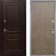 Дверь Интекрон (INTECRON) Брайтон Тиковое Дерево Гладкая шпон Венге коричневый в Краснознаменске