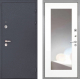Входная металлическая Дверь Интекрон (INTECRON) Колизей ФЛЗ-120-М Зеркало Белый матовый в Краснознаменске