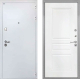 Входная металлическая Дверь Интекрон (INTECRON) Колизей White ФЛ-243 Белый матовый в Краснознаменске