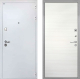 Входная металлическая Дверь Интекрон (INTECRON) Колизей White Гладкая Дуб сильвер поперечный в Краснознаменске