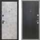 Входная металлическая Дверь Интекрон (INTECRON) Профит Black Мрамор Светлый ФЛ-295 Лофт черный в Краснознаменске