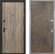 Входная металлическая Дверь Интекрон (INTECRON) Профит Black Дуб Турин Гладкая Гранж в Краснознаменске