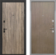 Входная металлическая Дверь Интекрон (INTECRON) Профит Black Дуб Турин Гладкая шпон Венге коричневый в Краснознаменске