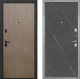 Входная металлическая Дверь Интекрон (INTECRON) Профит Black Венге Коричневый Гладкая Гранит лава оникс в Краснознаменске