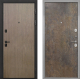 Входная металлическая Дверь Интекрон (INTECRON) Профит Black Венге Коричневый Гладкая Гранж в Краснознаменске