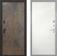 Входная металлическая Дверь Интекрон (INTECRON) Профит Black Гранж Гладкая Дуб сильвер поперечный в Краснознаменске