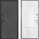 Входная металлическая Дверь Интекрон (INTECRON) Профит Black Гранит Лава Оникс КВ-2 Белый матовый в Краснознаменске