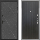 Входная металлическая Дверь Интекрон (INTECRON) Профит Black Гранит Лава Оникс ФЛ-295 Лофт черный в Краснознаменске