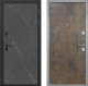 Входная металлическая Дверь Интекрон (INTECRON) Профит Black Гранит Лава Оникс Гладкая Гранж в Краснознаменске