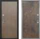 Входная металлическая Дверь Интекрон (INTECRON) Гектор Венге Коричневый Гладкая Гранж в Краснознаменске