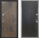 Входная металлическая Дверь Интекрон (INTECRON) Гектор Гранж ФЛ-295 Лофт черный в Краснознаменске