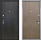 Входная металлическая Дверь Интекрон (INTECRON) Гектор ФЛ-295 Гладкая шпон Венге коричневый в Краснознаменске