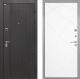 Входная металлическая Дверь Интекрон (INTECRON) Олимпия Black 4К Лучи-М Софт милк в Краснознаменске