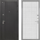 Входная металлическая Дверь Интекрон (INTECRON) Олимпия Black 4К В-07 с молдингом Лофт белый в Краснознаменске