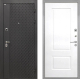 Входная металлическая Дверь Интекрон (INTECRON) Олимпия Black 4К Альба Роял Вуд белый в Краснознаменске