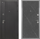Входная металлическая Дверь Интекрон (INTECRON) Олимпия Black 4К Гладкая Гранит лава оникс в Краснознаменске