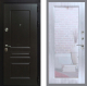 Дверь Рекс (REX) Премиум-Н Зеркало Пастораль Сандал белый в Краснознаменске
