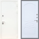 Дверь Рекс (REX) 5 Белая Шагрень FL-128 Силк Сноу в Краснознаменске