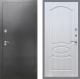 Входная металлическая Дверь Рекс (REX) 2А Серебро Антик FL-128 Лиственница беж в Краснознаменске