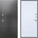 Входная металлическая Дверь Рекс (REX) 2А Серебро Антик FL-128 Силк Сноу в Краснознаменске
