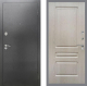 Входная металлическая Дверь Рекс (REX) 2А Серебро Антик FL-243 Беленый дуб в Краснознаменске