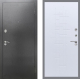 Входная металлическая Дверь Рекс (REX) 2А Серебро Антик FL-289 Белый ясень в Краснознаменске