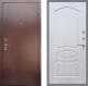 Входная металлическая Дверь Рекс (REX) 1 FL-128 Лиственница беж в Краснознаменске