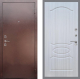 Входная металлическая Дверь Рекс (REX) 1 FL-128 Сандал белый в Краснознаменске