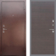 Входная металлическая Дверь Рекс (REX) 1 GL венге поперечный в Краснознаменске