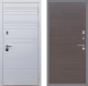 Входная металлическая Дверь Рекс (REX) 14 Силк Сноу GL венге поперечный в Краснознаменске