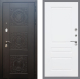 Входная металлическая Дверь Рекс (REX) 10 FL-243 Силк Сноу в Краснознаменске