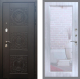 Дверь Рекс (REX) 10 Зеркало Пастораль Сандал белый в Краснознаменске