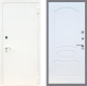 Дверь Рекс (REX) 1А Белая шагрень FL-128 Белый ясень в Краснознаменске