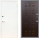 Входная металлическая Дверь Рекс (REX) 1А Белая шагрень FL-183 Венге в Краснознаменске