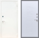 Дверь Рекс (REX) 1А Белая шагрень FL-289 Белый ясень в Краснознаменске