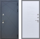 Входная металлическая Дверь Рекс (REX) 13 Силк Титан FL-289 Белый ясень в Краснознаменске